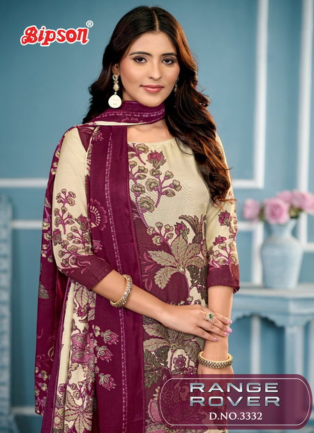 Range Rover 3332 By Bipson Viscose Printed Dress Material Orders In India